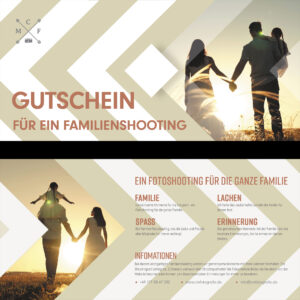 Gutschein für ein Familien-Fotoshooting