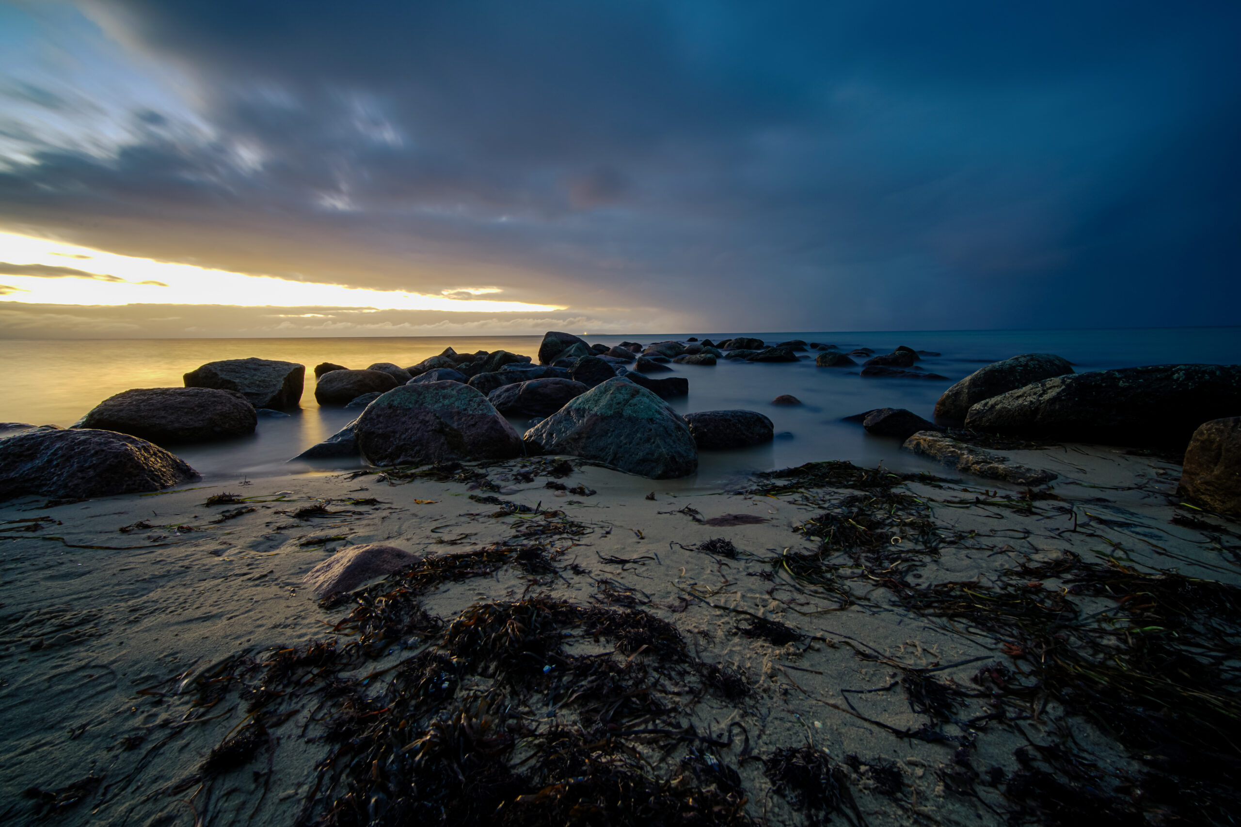 Die Schwedenbrücke an der Ostsee