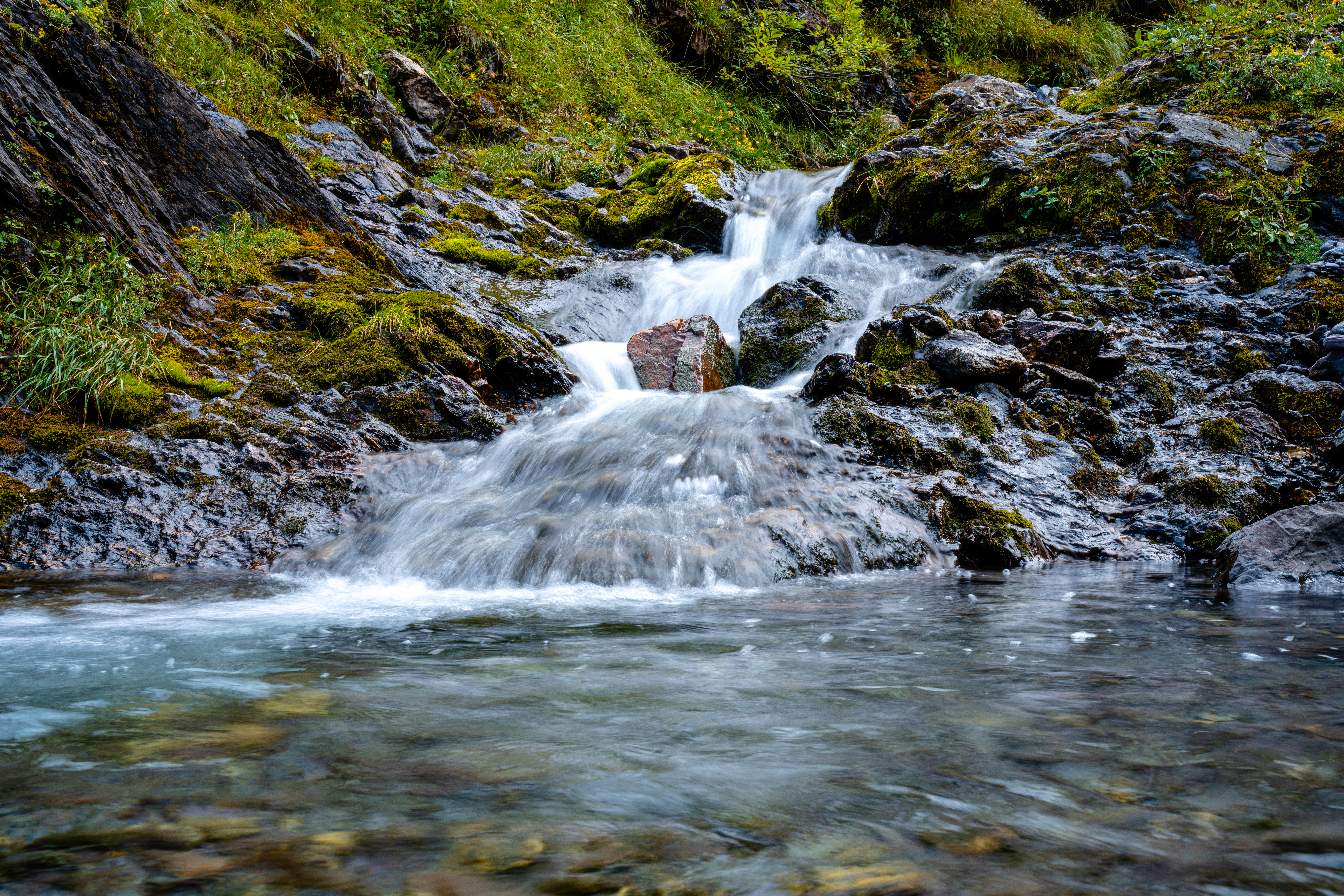 Gebirgsbach am Olperer